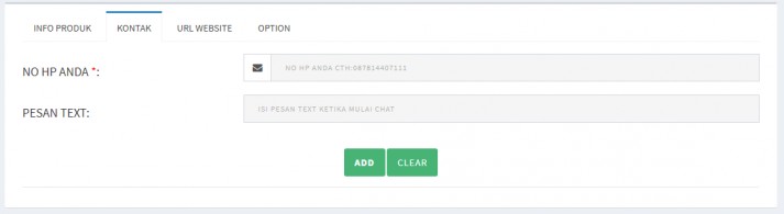 Cara buat Link SMS di ubeli